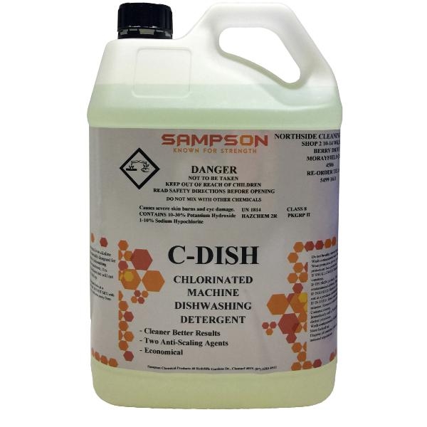 Sampson Clean C-Dish Machine Liq, 5lt